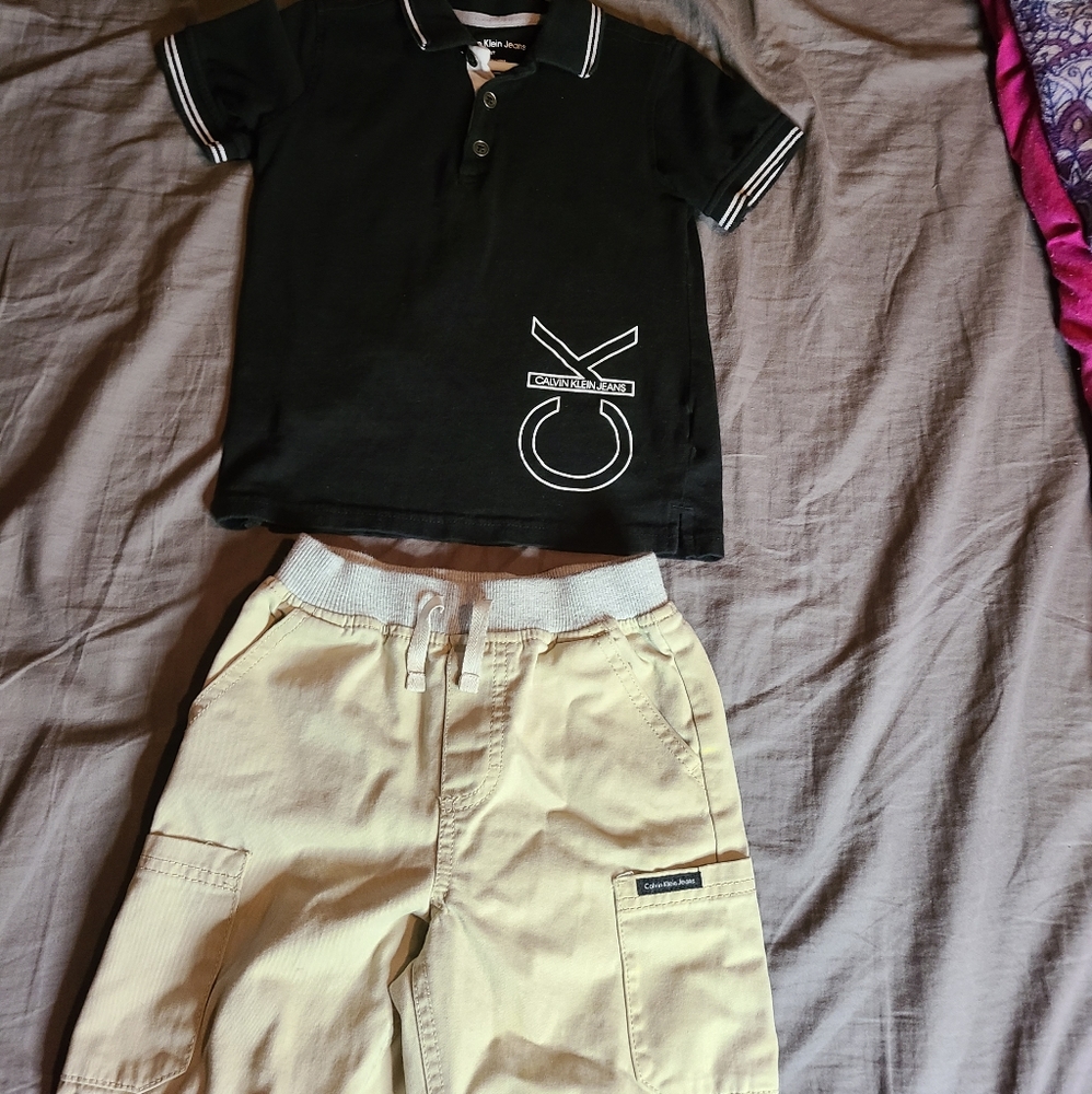 Boys 4t Calvin Klien set